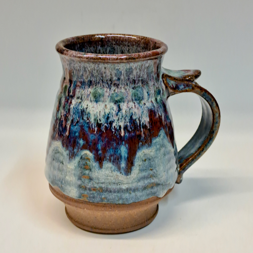 Click to view detail for #230721 Mug Blue/Red/White $19